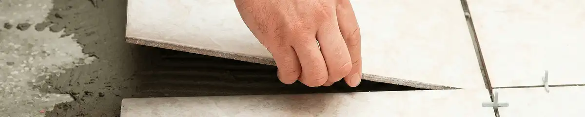 Professional installing ceramic tile floors in Providence, RI